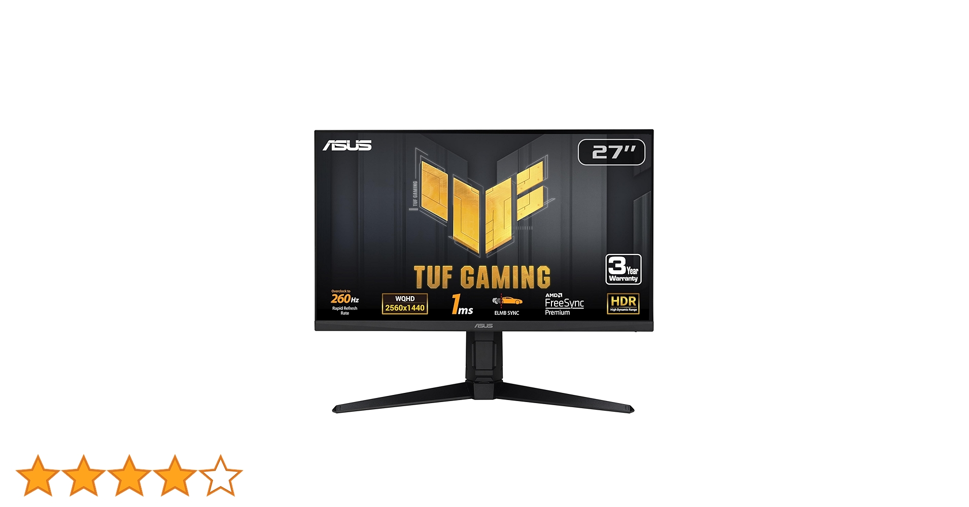 Amazon.co.jp: ASUS 27インチ 1440P 260Hz 1ms G-SYNC